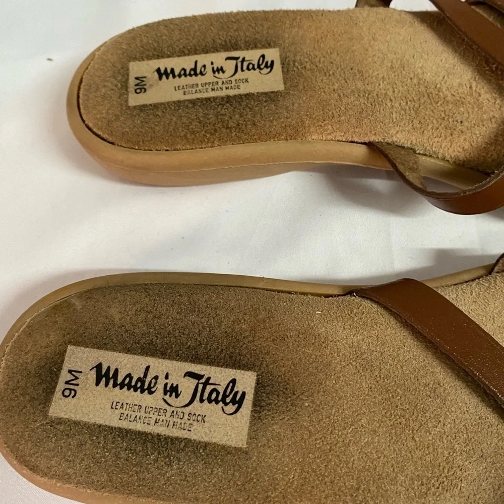 Made in Italy Sandals Size 9 M (FH)